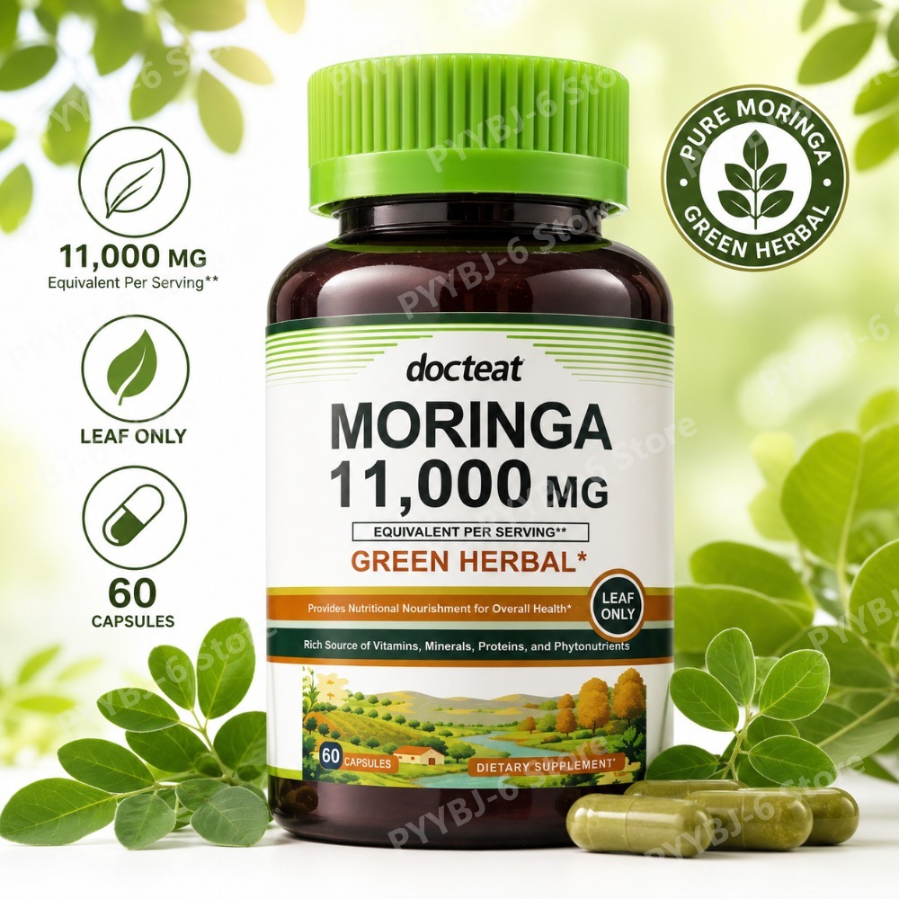 Green Herbal Wellness - مكمل عشبي أخضر من المورينجا بتركيز
